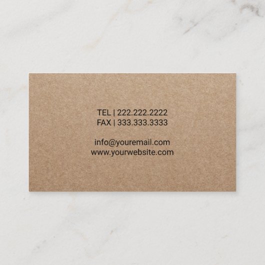 眼科用眼科メガネオプティシアンクラフト 名刺 (裏面)