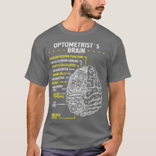 眼科用眼鏡サングラス眼科用検眼法 Tシャツ