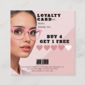 眼科用眼鏡事業 ロイヤリティカード (正面)