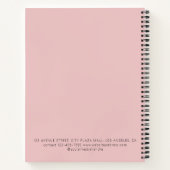 眼科用眼鏡製造業 ノートブック (裏面)