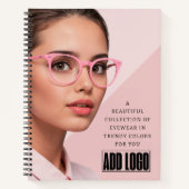 眼科用眼鏡製造業 ノートブック (正面)