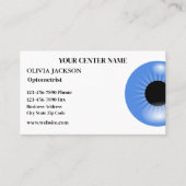 眼科用眼鏡視気にアポイントメントカード 名刺 (正面)