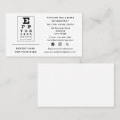 眼科眼科医ソーシャルメディア 名刺 (正面/裏面)