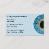 眼科眼科医 名刺 (正面)