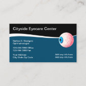 眼科診療所アポイントメント及び眼科医 名刺 (正面)