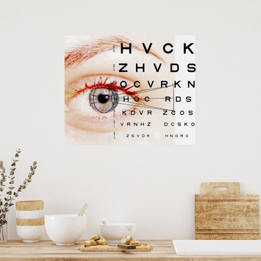 眼科 ポスター (キッチン)
