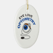 眼精検法 セラミックオーナメント (右)