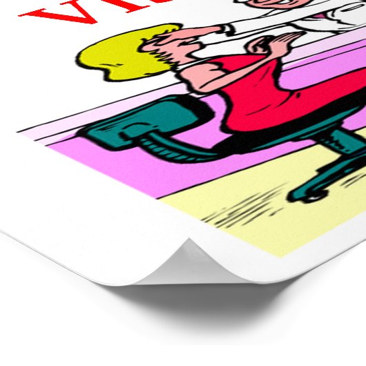 眼精機 ポスター (角)