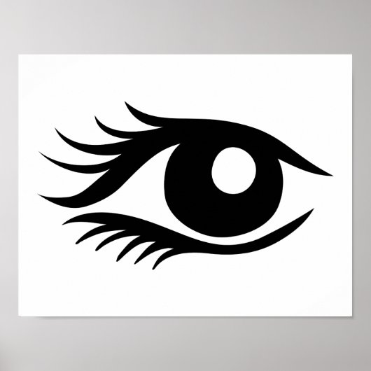 眼繊毛 ポスター (正面)