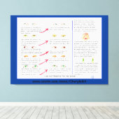 眼視エクササイズオンキャンバスプリント キャンバスプリント (インサイチュ (ウッドフロア))