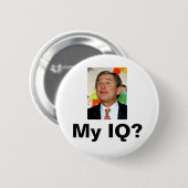 眼識Pin: ジョージ・w・ブッシュ 缶バッジ (正面&裏面)