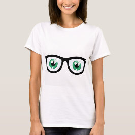 眼鏡おもしろいの Tシャツ