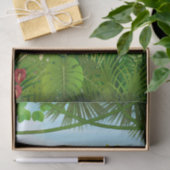 眼鏡おもしろいをかけているオウム鳥 薄葉紙 (ギフト)