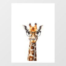 眼鏡おもしろい付きキリン