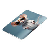 眼鏡おもしろい付きマウス マグネット (左側)