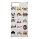 眼鏡おもしろい付き猫iPhone 7 Plusケース Case-Mate iPhoneケース (裏面)