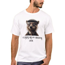 眼鏡が私の特徴的な顔だ