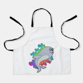 眼鏡のシール エプロン (正面)