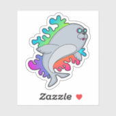 眼鏡のシール シール (シート)