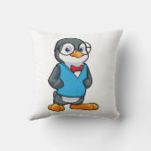 眼鏡の付いたおたくとしてのペンギン クッション (裏面)