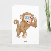 眼鏡の猿 カード (裏面)