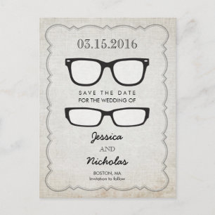 眼鏡はがきを保存 案内ポストカード