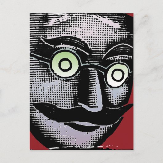 眼鏡はがき ポストカード (正面)