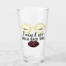 眼鏡はピンクのまつ毛ガールパワーキス恋しく思 タンブラーグラス