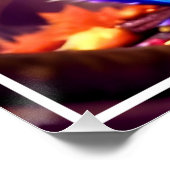 眼鏡ぼやけ付きかわいいリス ポスター (コーナー)