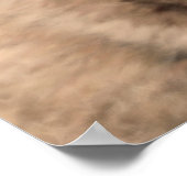 眼鏡をかけたかわいい羊 ポスター (角)