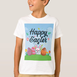 眼鏡をかけたイースターバニー Tシャツ