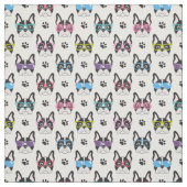 眼鏡をかけたフランス人 ファブリック (見本)