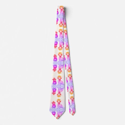 眼鏡をかけた犬 ネクタイ (正面)