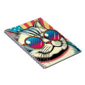 眼鏡をかけた猫 ノートブック (右側)