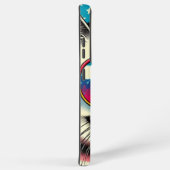 眼鏡をかけた猫 SAMSUNG GALAXYケース (右側面)