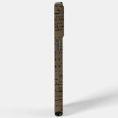 眼鏡をかけている可愛いオタクなヒョウ猫 Case-Mate iPhoneケース (裏面 / 右)