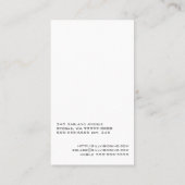 眼鏡アイウェア光学視覚 名刺 (裏面)