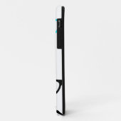 眼鏡オタク系のブルーギーク Case-Mate iPhoneケース (裏面/左)