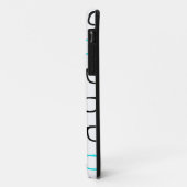 眼鏡オタク系のブルー Case-Mate iPhoneケース (裏面/左)