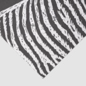 眼鏡カッコいい付きおもしろいの可愛いゼブラの白いスケッチ 薄葉紙 (詳細)