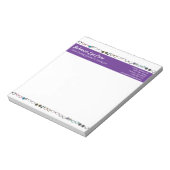 眼鏡クールと目連絡気に計 ノートパッド (回転)