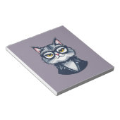 眼鏡クール付きメモ帳 ノートパッド (アングル)