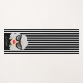 眼鏡クール付き白髪の名前をカスタムする ヨガマット (正面(横))