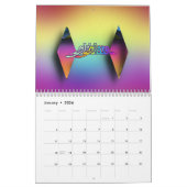 眼鏡デザイン  カレンダー (1月 2026)