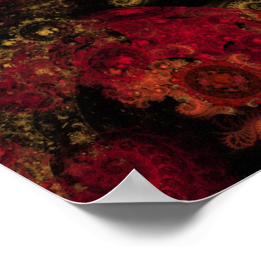 眼鏡フラクタル ポスター (角)