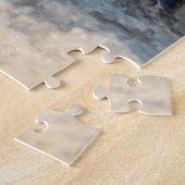 眼鏡フレームのジグソー付き好奇心おもしろい猫 ジグソーパズル (側面)