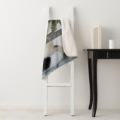 眼鏡フレーム写真つき好奇心に満ちた猫のおもしろい目 シェルパブランケット (インサイチュ)