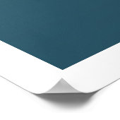 眼鏡ポップ・アートの付き鮮やかのカルチャーカラー女子 ポスター (角)