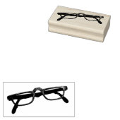 眼鏡ヴィンテージ眼鏡クール古いフレーム ラバースタンプ (押印)