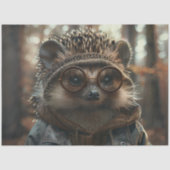 眼鏡付お洒落デカップヤマアラシ 薄葉紙 (正面)